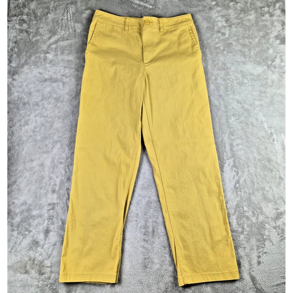 Nike SB Chino Pants Mens 30 Yellow Gold Dri Fit Skateboarding Stretch Streetwear